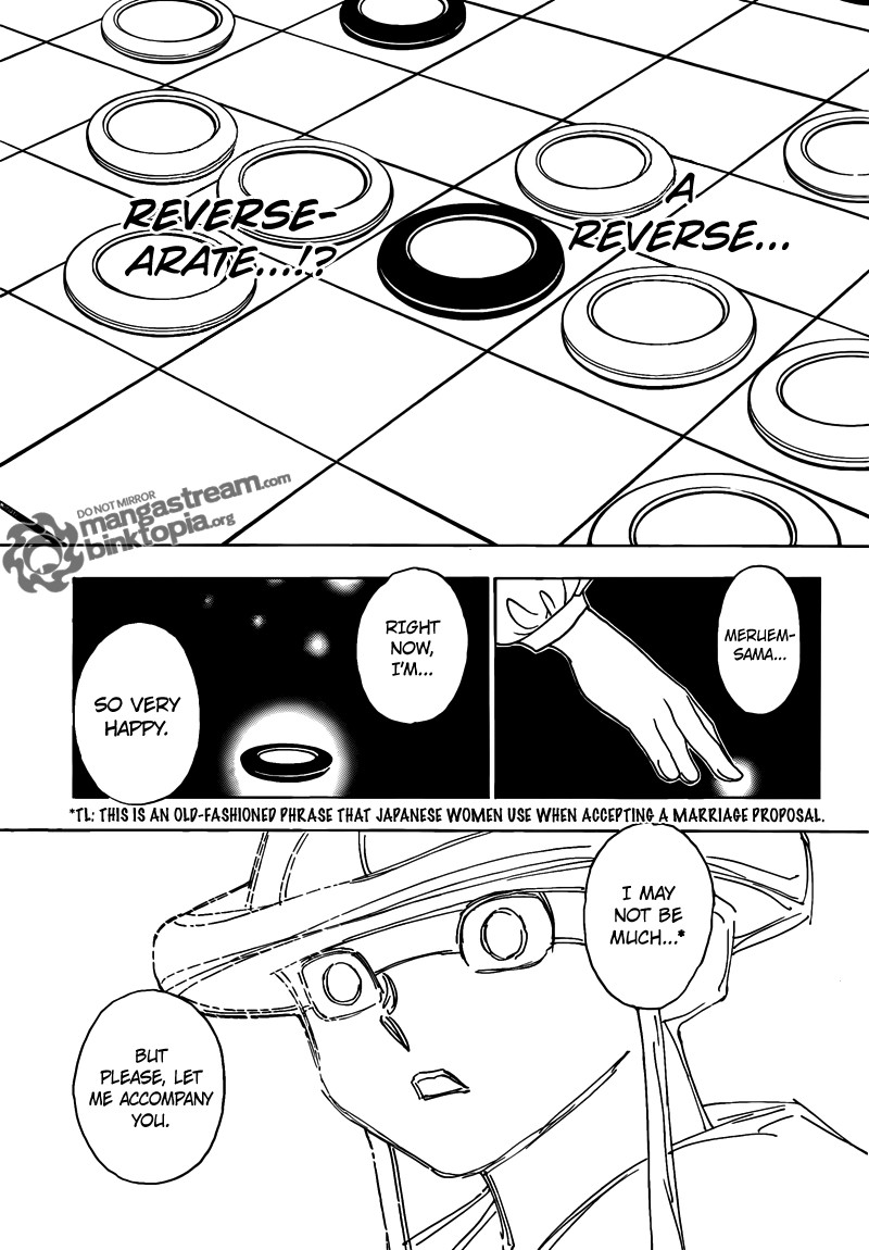 Hunter X Hunter Chapter 317 page 19 - Chapter 317: Answer