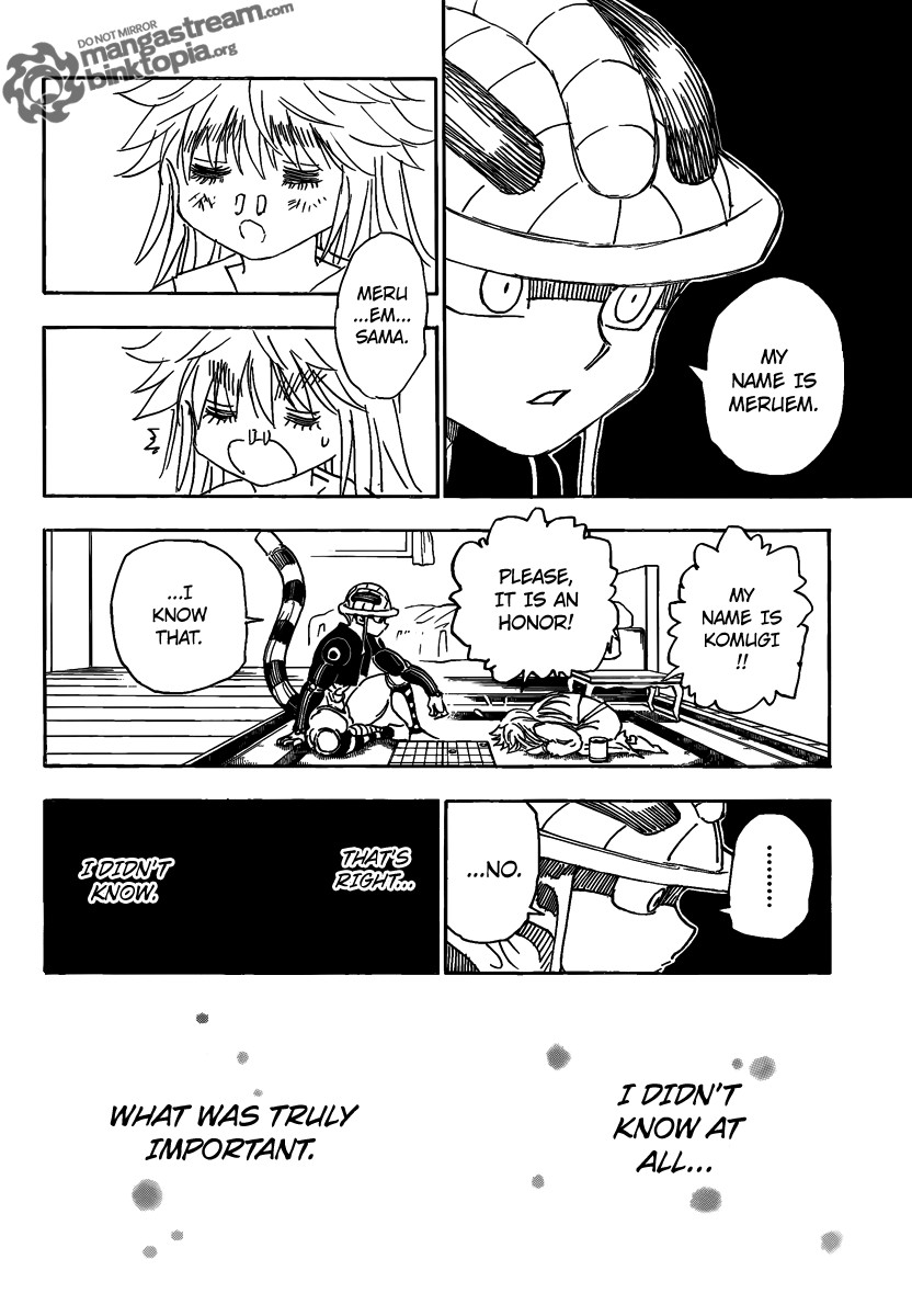 Hunter X Hunter Chapter 317 page 6 - Chapter 317: Answer