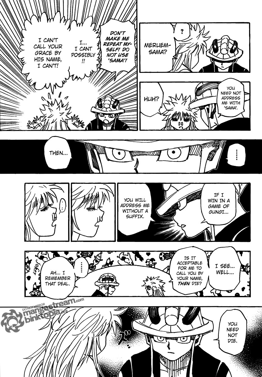 Hunter X Hunter Chapter 317 page 7 - Chapter 317: Answer