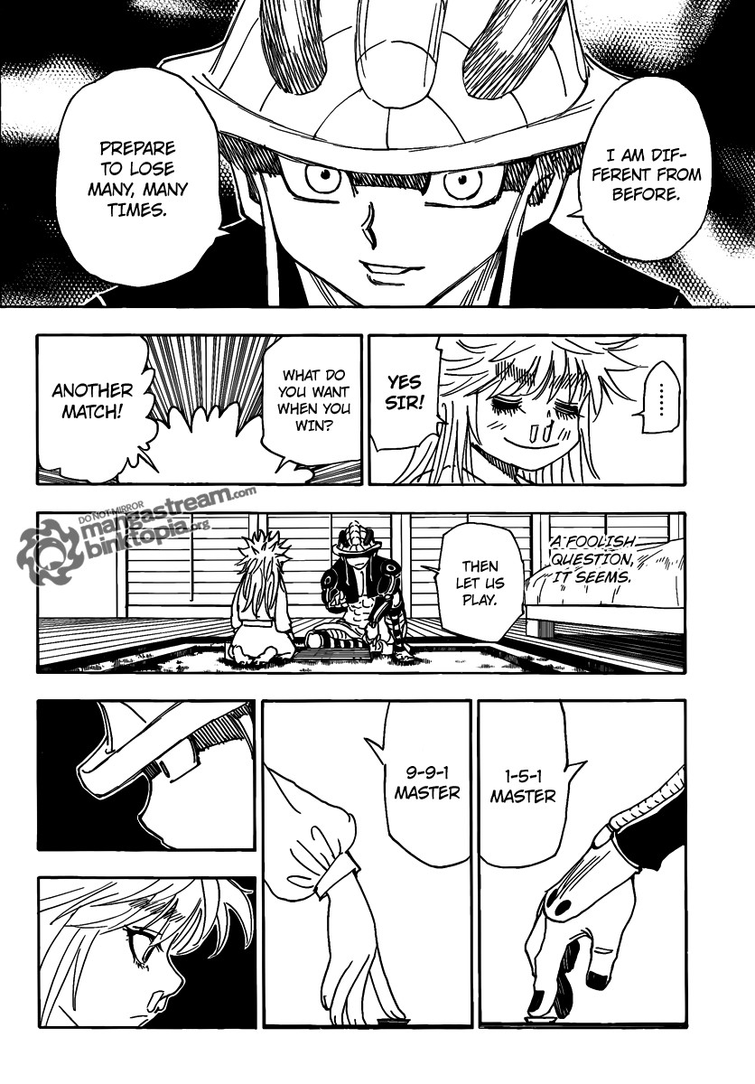 Hunter X Hunter Chapter 317 page 8 - Chapter 317: Answer