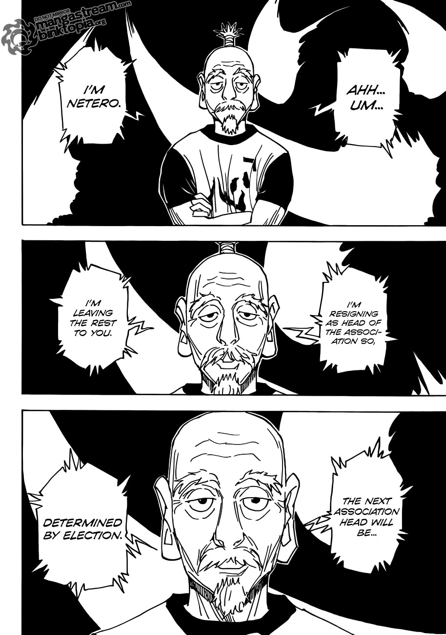Hunter X Hunter Chapter 318 page 13 - Chapter 318: Final Will