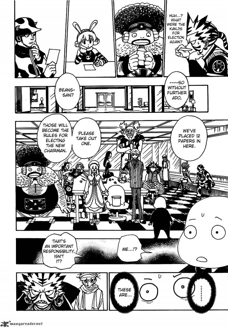 Hunter X Hunter Chapter 319 page 16 - Chapter 319: Lottery