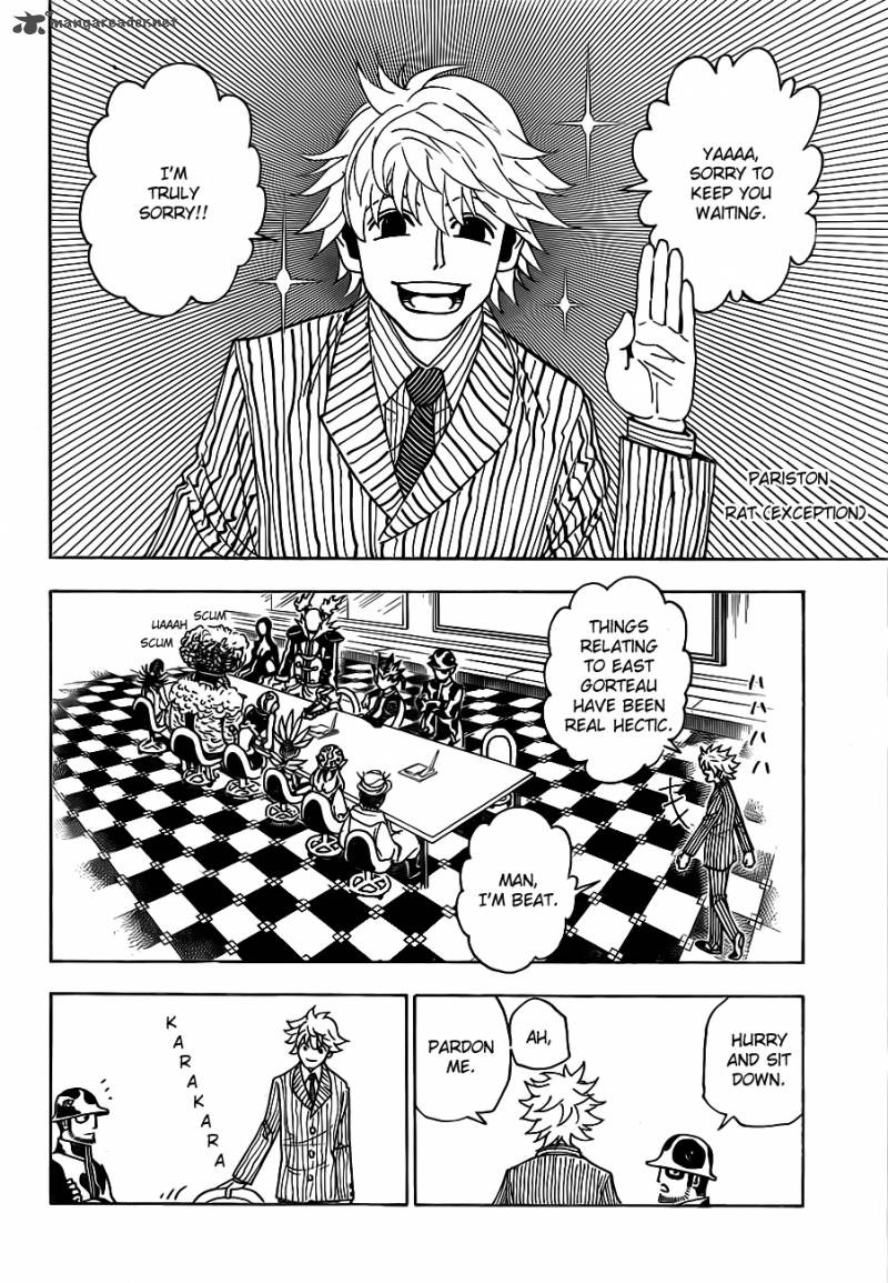 Hunter X Hunter Chapter 319 page 3 - Chapter 319: Lottery