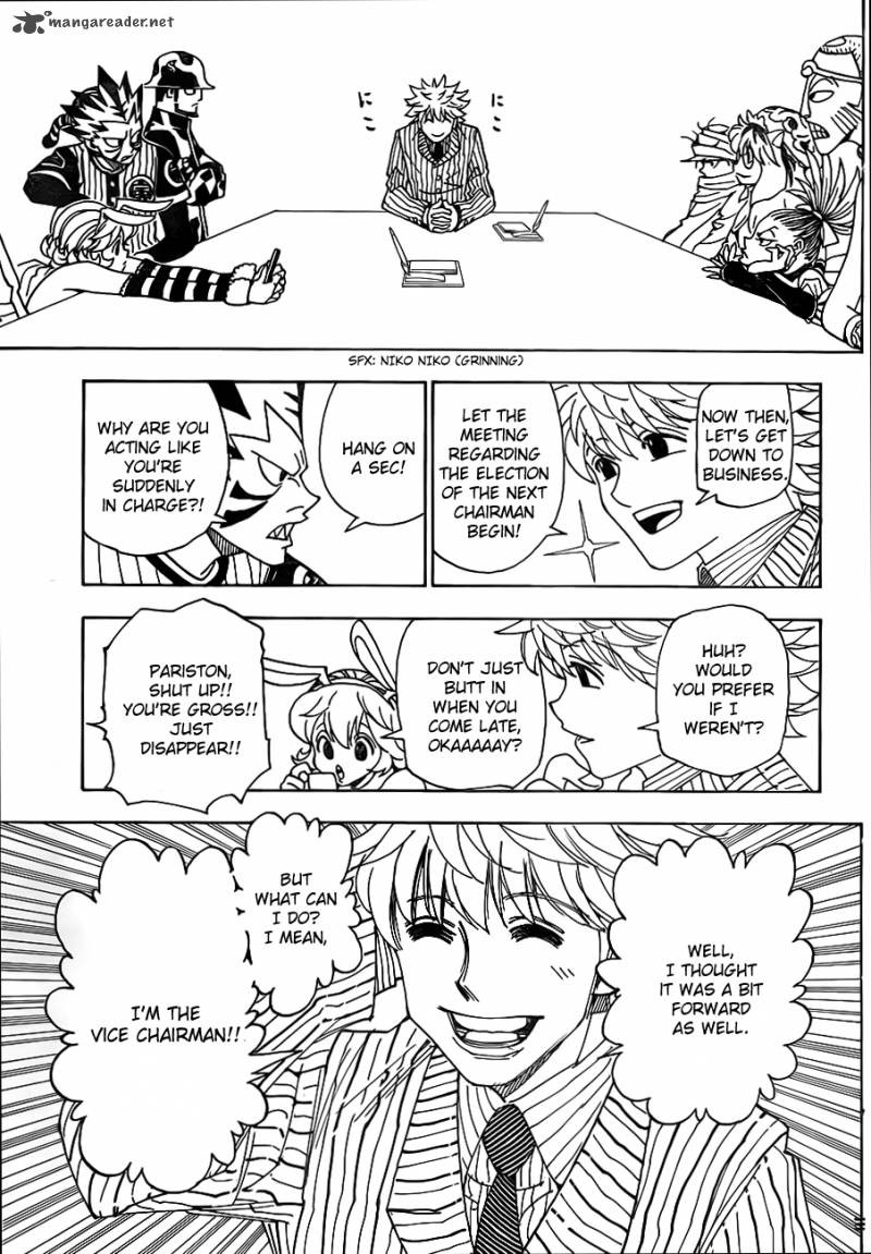 Hunter X Hunter Chapter 319 page 4 - Chapter 319: Lottery