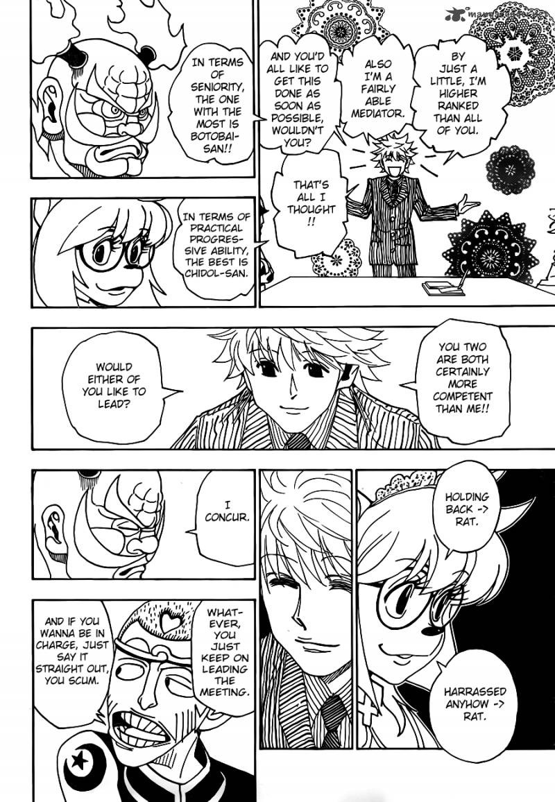 Hunter X Hunter Chapter 319 page 5 - Chapter 319: Lottery