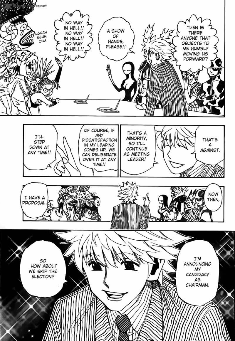 Hunter X Hunter Chapter 319 page 6 - Chapter 319: Lottery