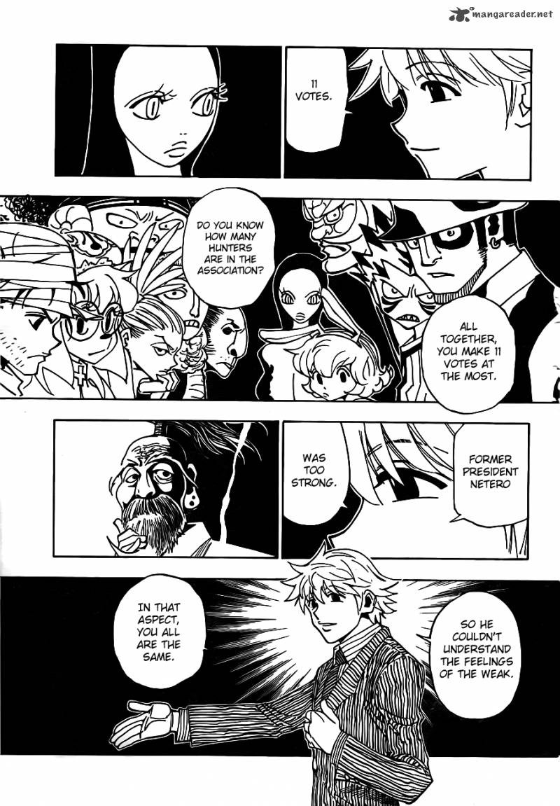 Hunter X Hunter Chapter 319 page 9 - Chapter 319: Lottery