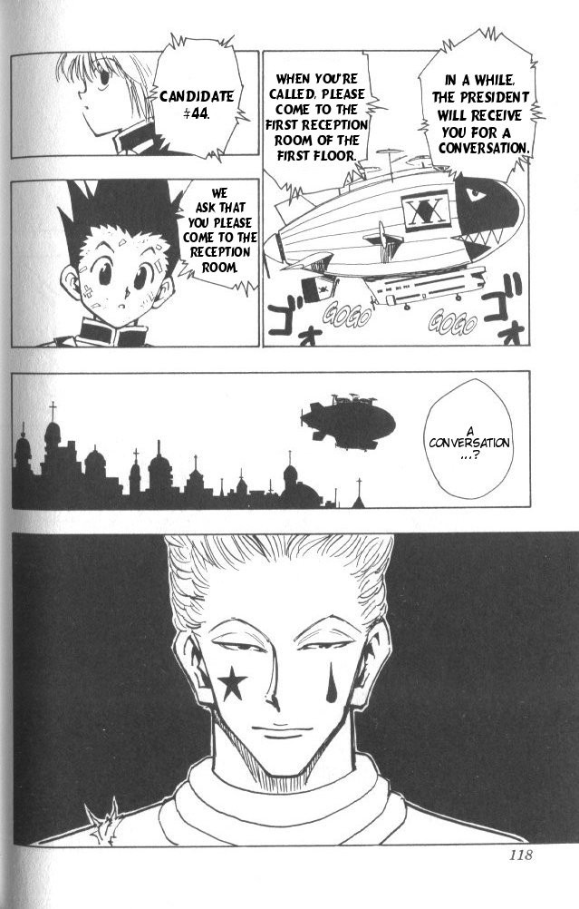 Hunter X Hunter Chapter 32 page 13 - Chapter 32: And the Final Test...?