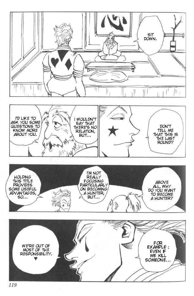 Hunter X Hunter Chapter 32 page 14 - Chapter 32: And the Final Test...?