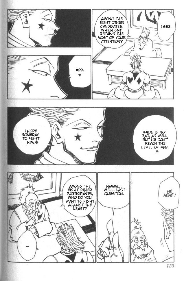 Hunter X Hunter Chapter 32 page 15 - Chapter 32: And the Final Test...?
