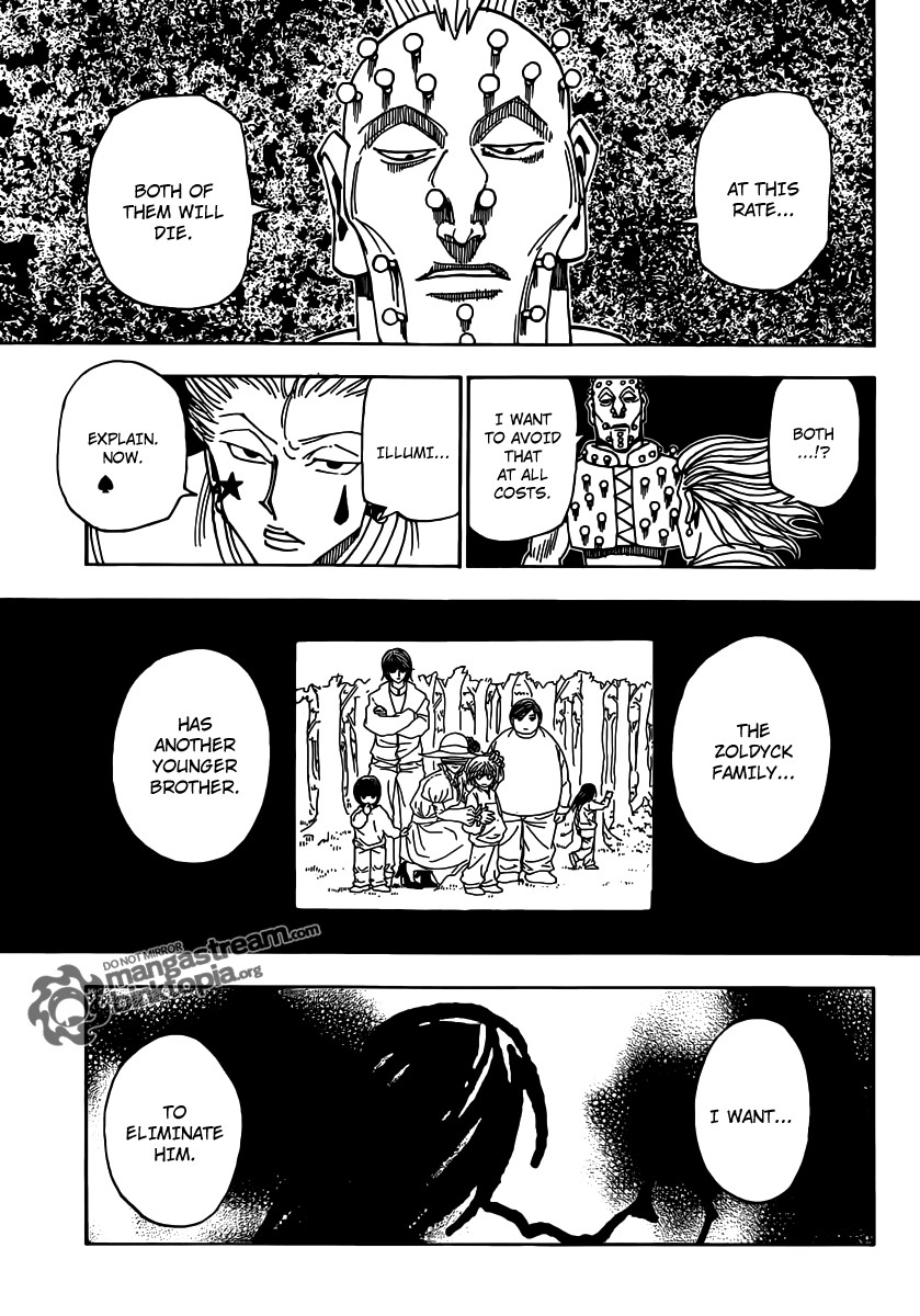 Hunter X Hunter Chapter 320 page 14 - Chapter 320: Voting