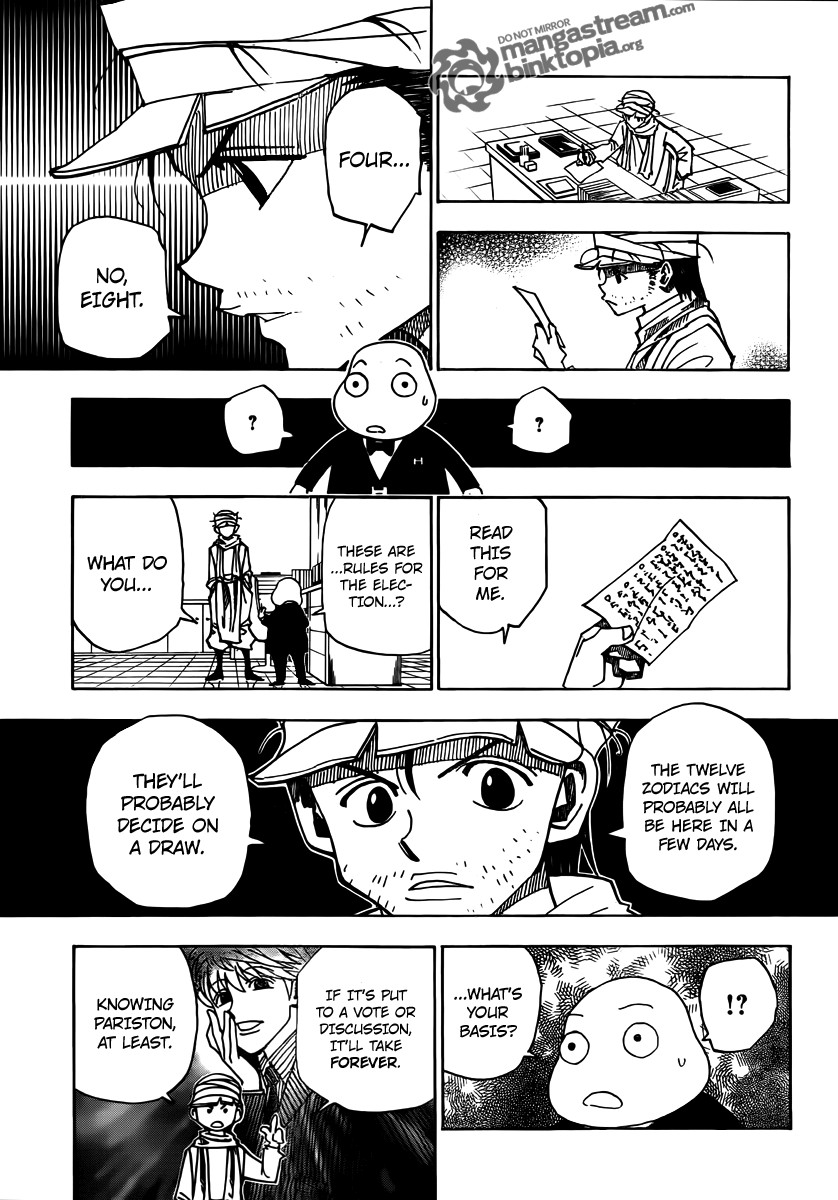 Hunter X Hunter Chapter 320 page 5 - Chapter 320: Voting
