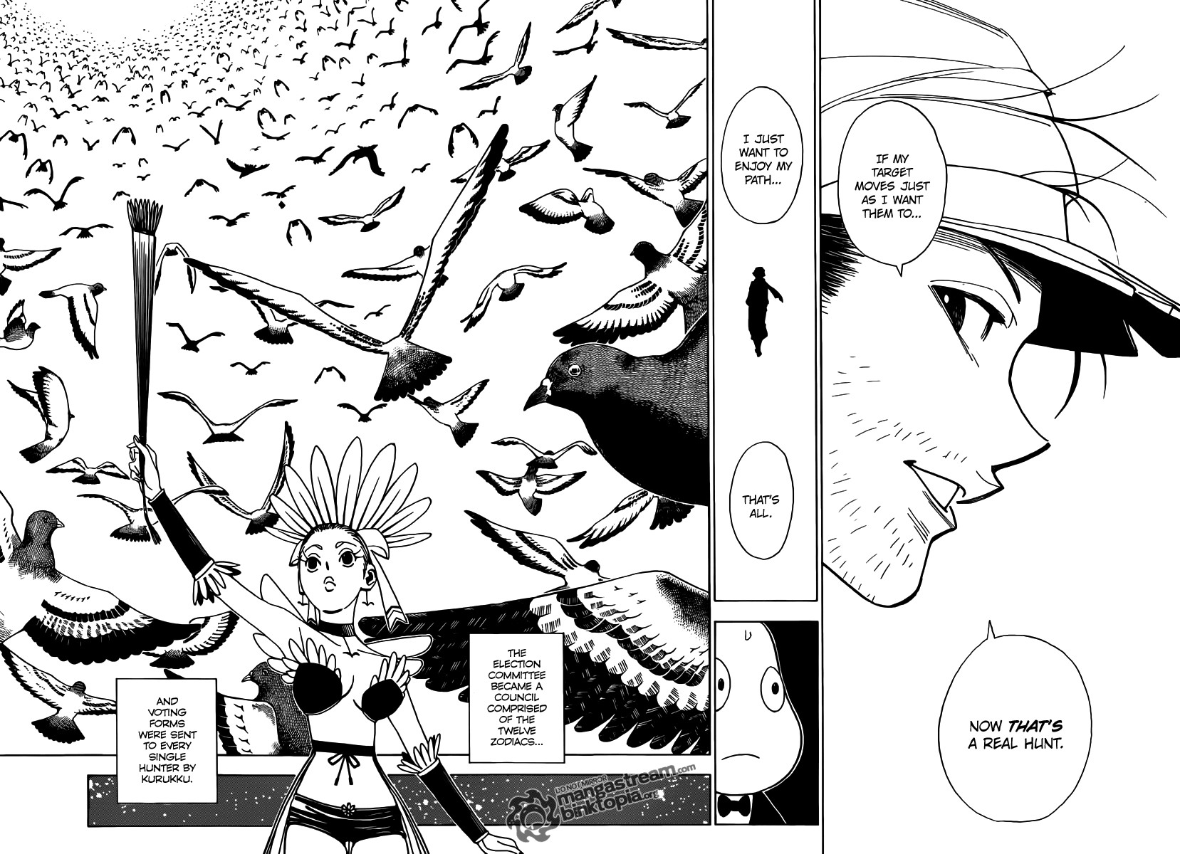 Hunter X Hunter Chapter 320 page 8 - Chapter 320: Voting