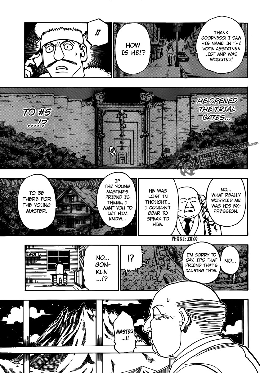 Hunter X Hunter Chapter 321 page 11 - Chapter 321: Monster