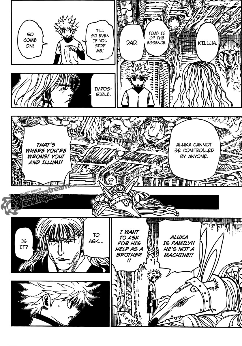 Hunter X Hunter Chapter 321 page 14 - Chapter 321: Monster