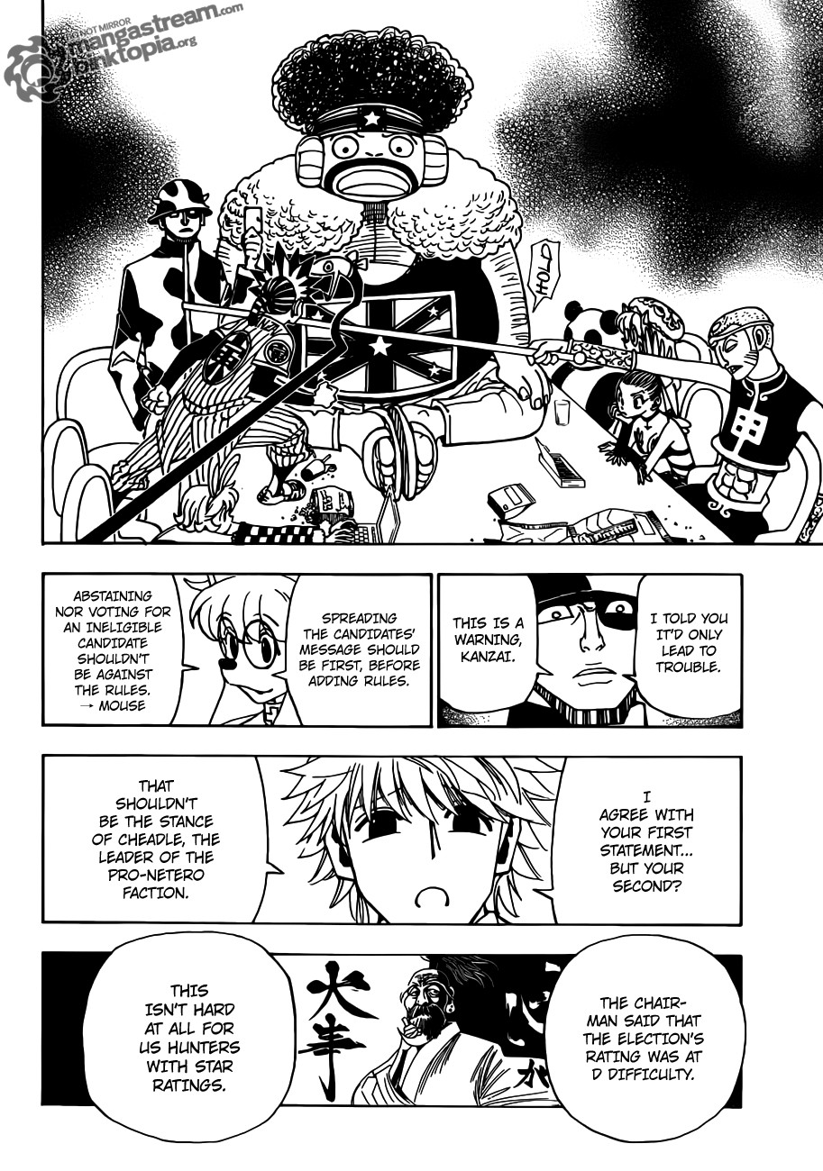 Hunter X Hunter Chapter 321 page 4 - Chapter 321: Monster