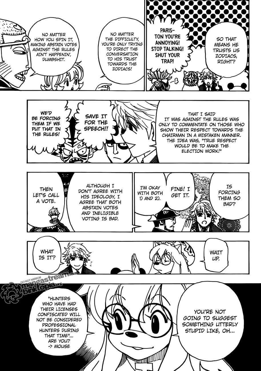 Hunter X Hunter Chapter 321 page 5 - Chapter 321: Monster