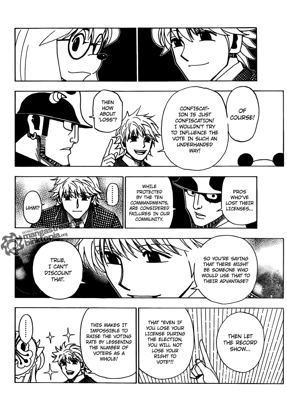 Hunter X Hunter Chapter 321 page 6 - Chapter 321: Monster