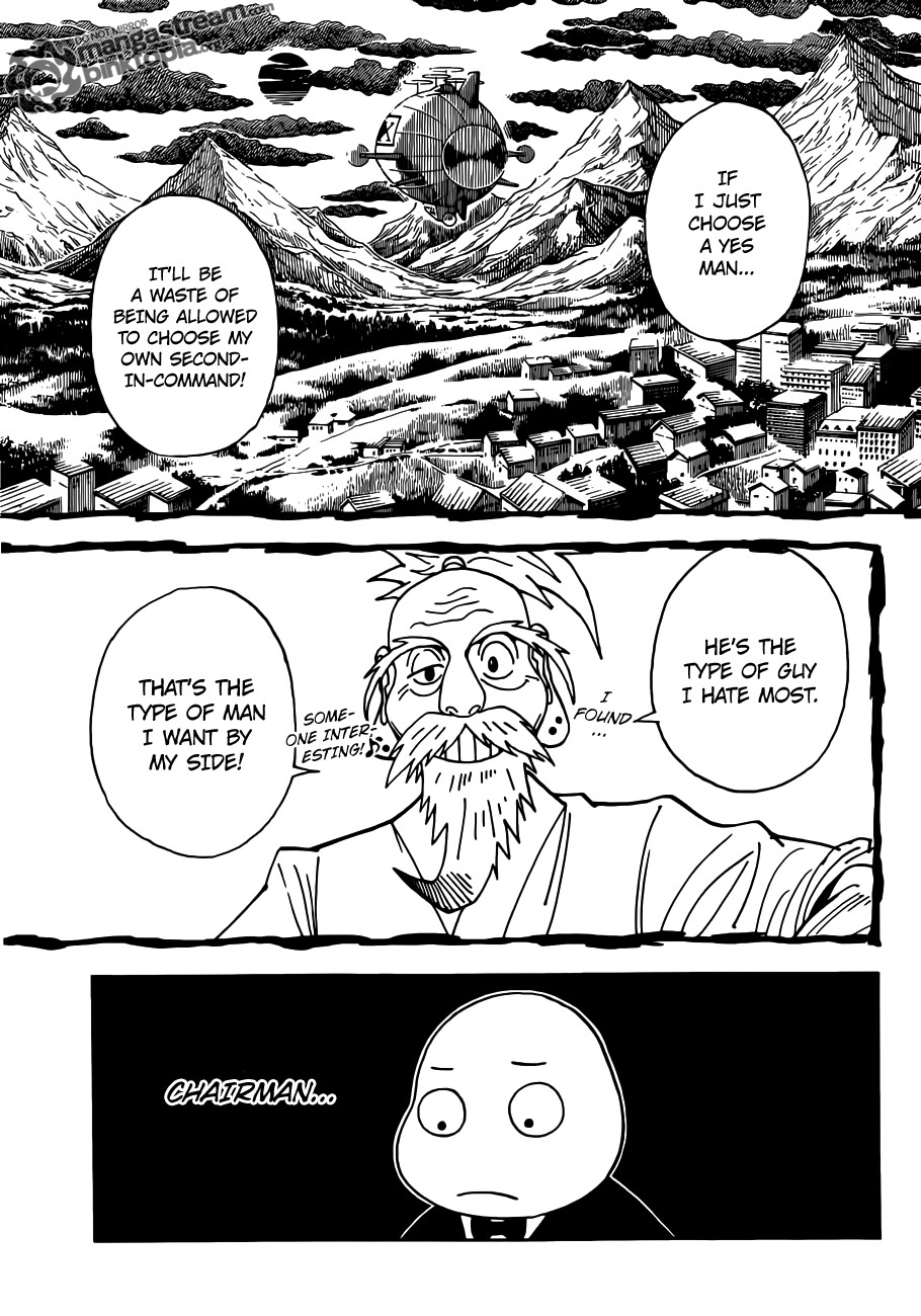 Hunter X Hunter Chapter 321 page 9 - Chapter 321: Monster