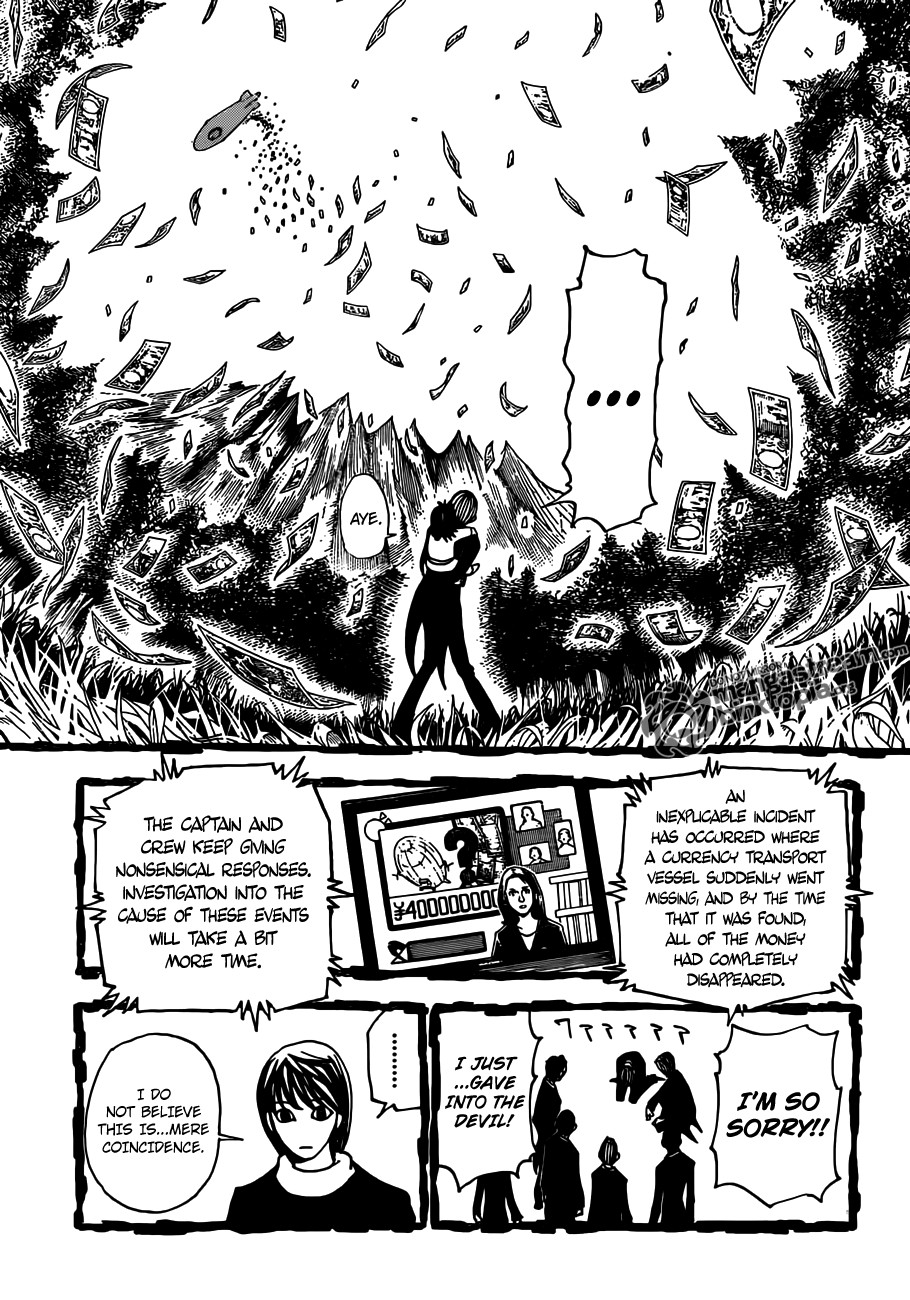 Hunter X Hunter Chapter 322 page 13 - Chapter 322: Siblings