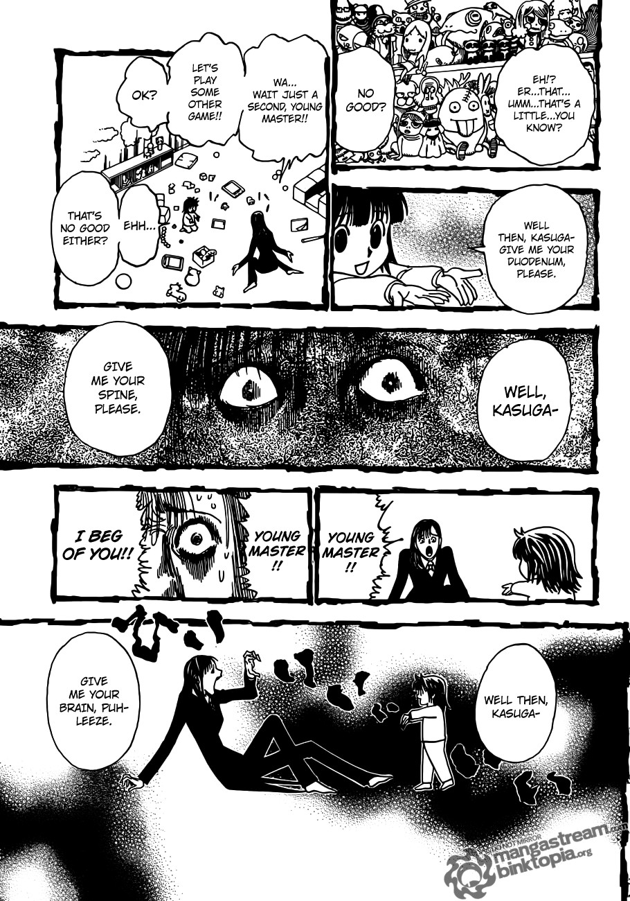 Hunter X Hunter Chapter 322 page 15 - Chapter 322: Siblings