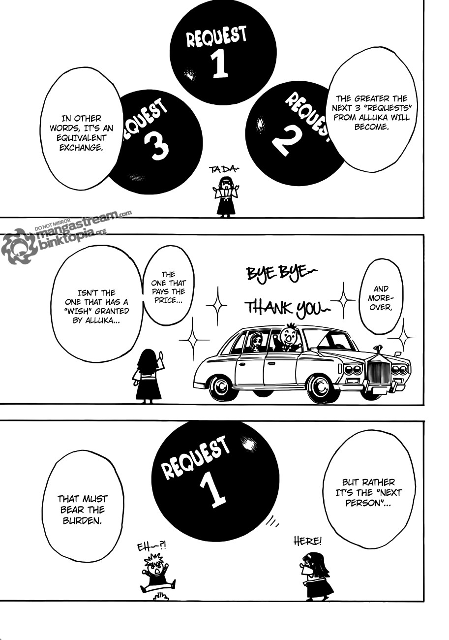 Hunter X Hunter Chapter 322 page 17 - Chapter 322: Siblings