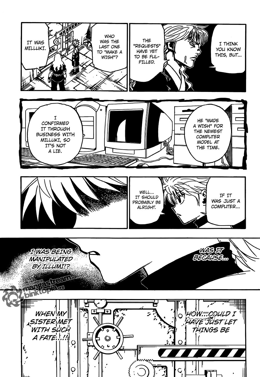 Hunter X Hunter Chapter 322 page 3 - Chapter 322: Siblings