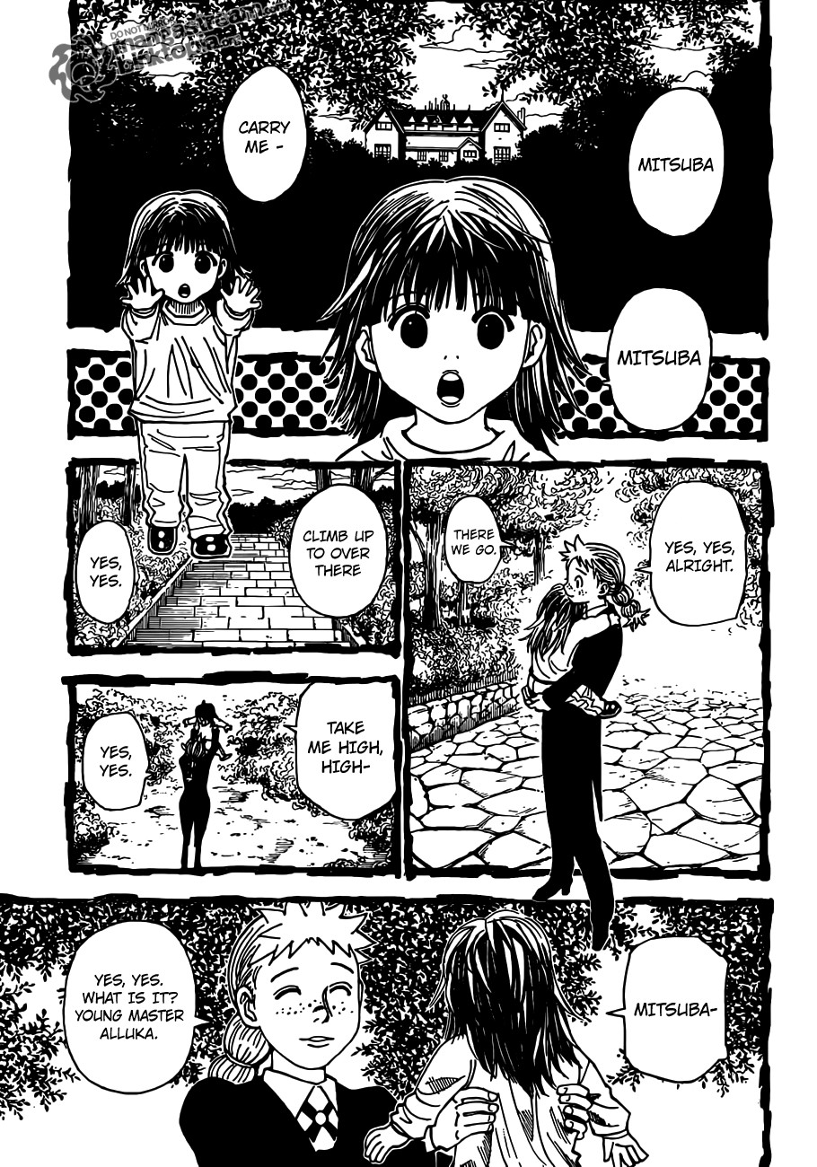 Hunter X Hunter Chapter 322 page 5 - Chapter 322: Siblings