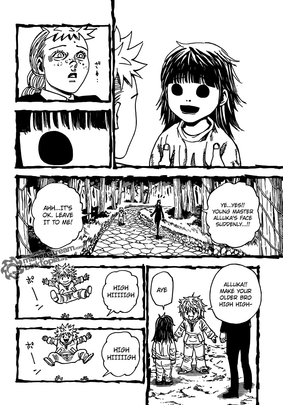 Hunter X Hunter Chapter 322 page 6 - Chapter 322: Siblings