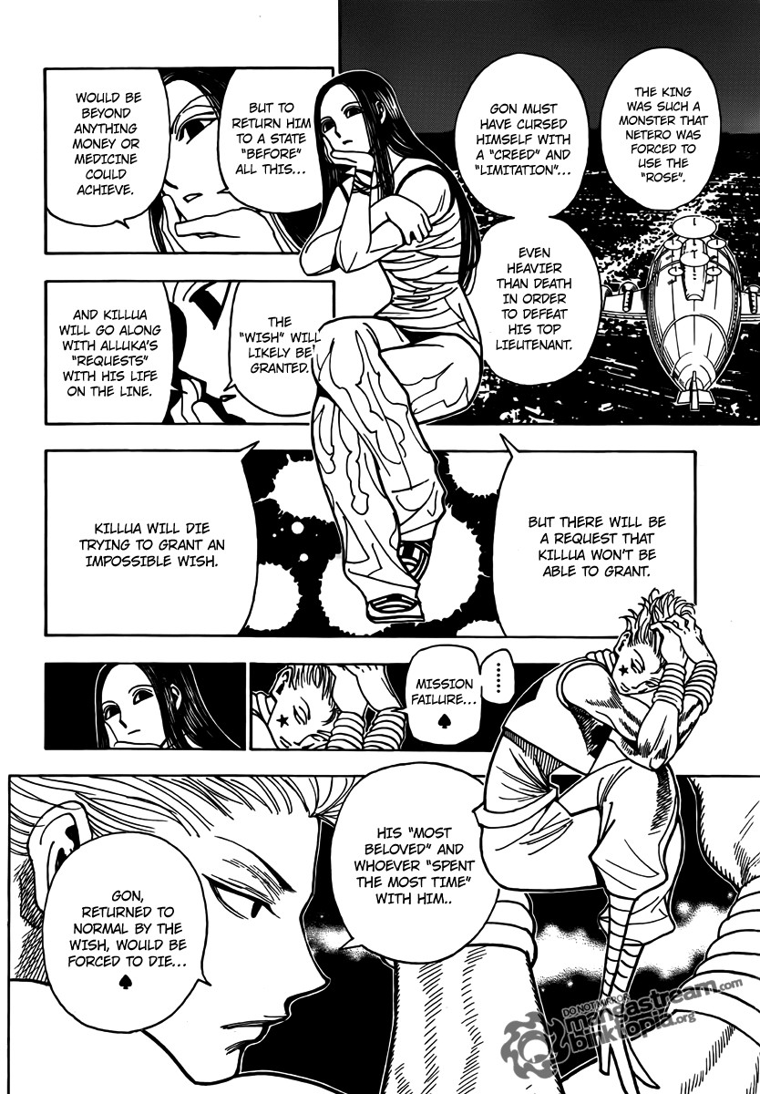 Hunter X Hunter Chapter 323 page 10 - Chapter 323: Job Offer