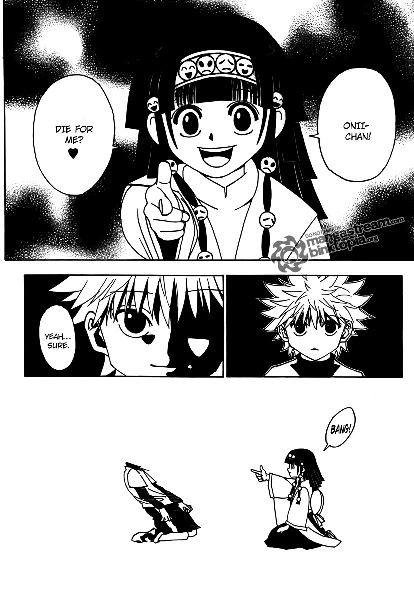 Hunter X Hunter Chapter 323 page 12 - Chapter 323: Job Offer