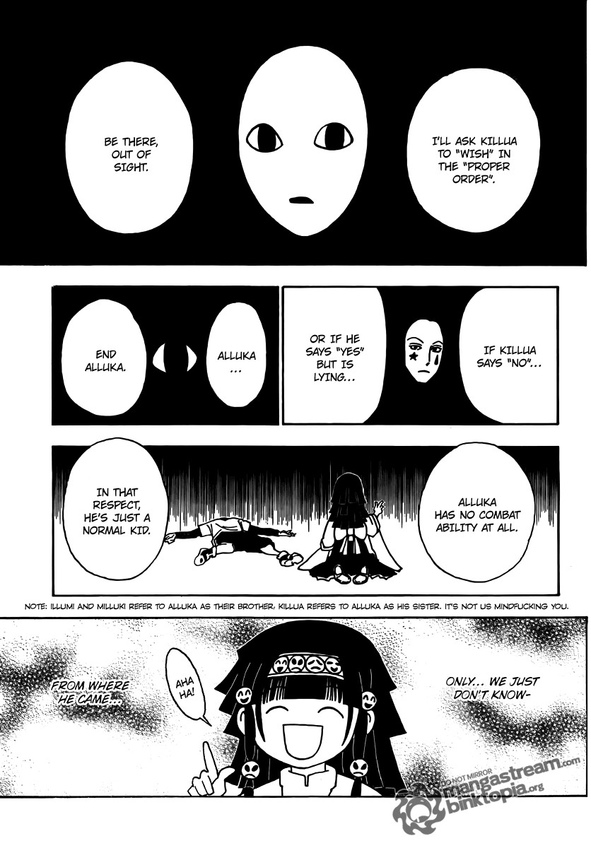 Hunter X Hunter Chapter 323 page 13 - Chapter 323: Job Offer