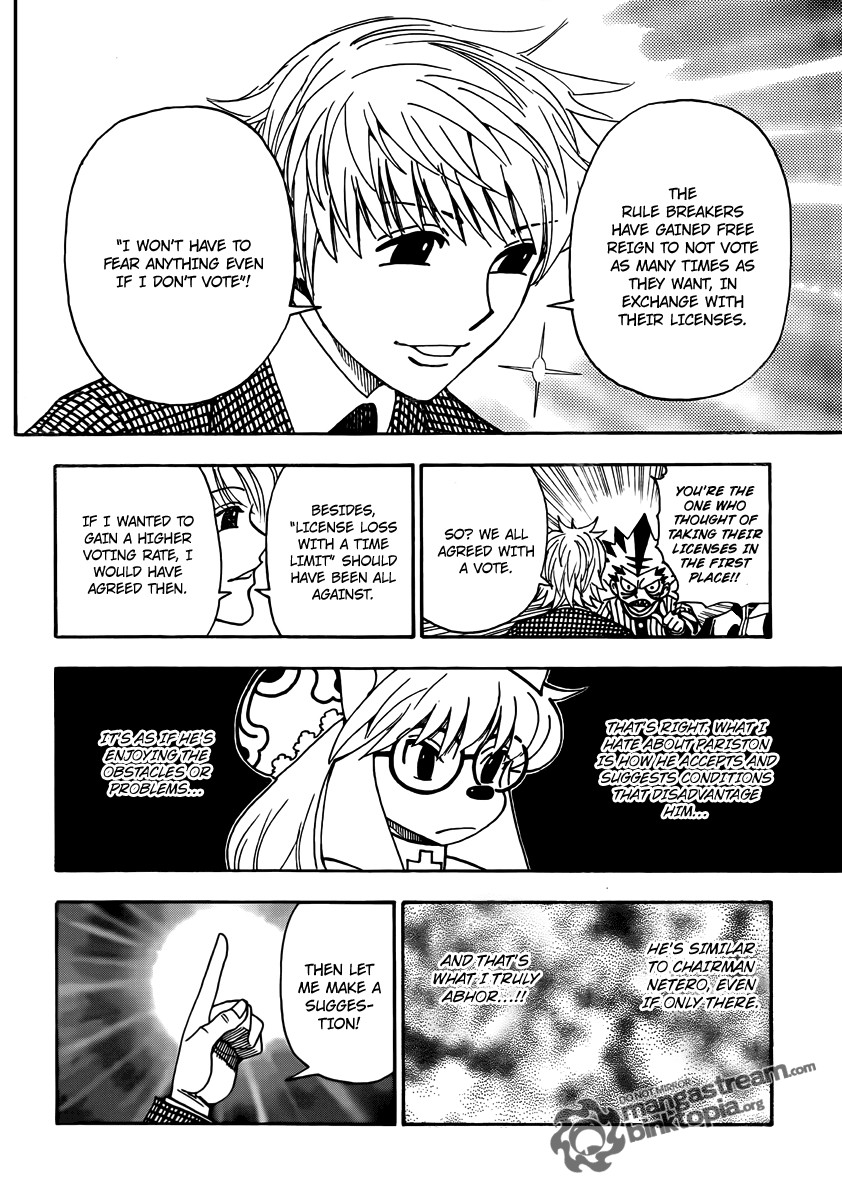 Hunter X Hunter Chapter 323 page 15 - Chapter 323: Job Offer