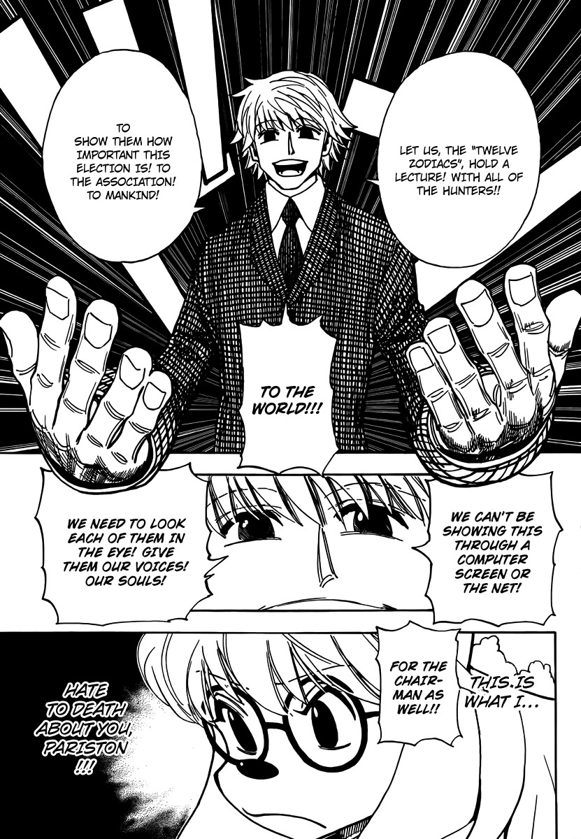 Hunter X Hunter Chapter 323 page 16 - Chapter 323: Job Offer
