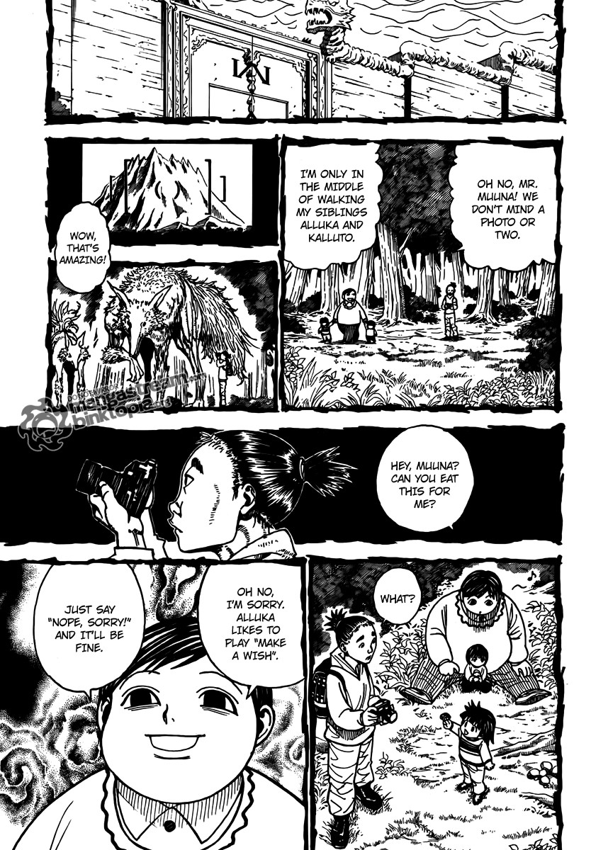 Hunter X Hunter Chapter 323 page 3 - Chapter 323: Job Offer