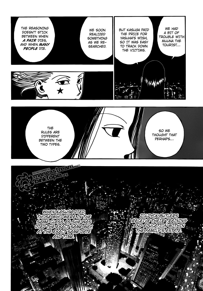 Hunter X Hunter Chapter 323 page 4 - Chapter 323: Job Offer