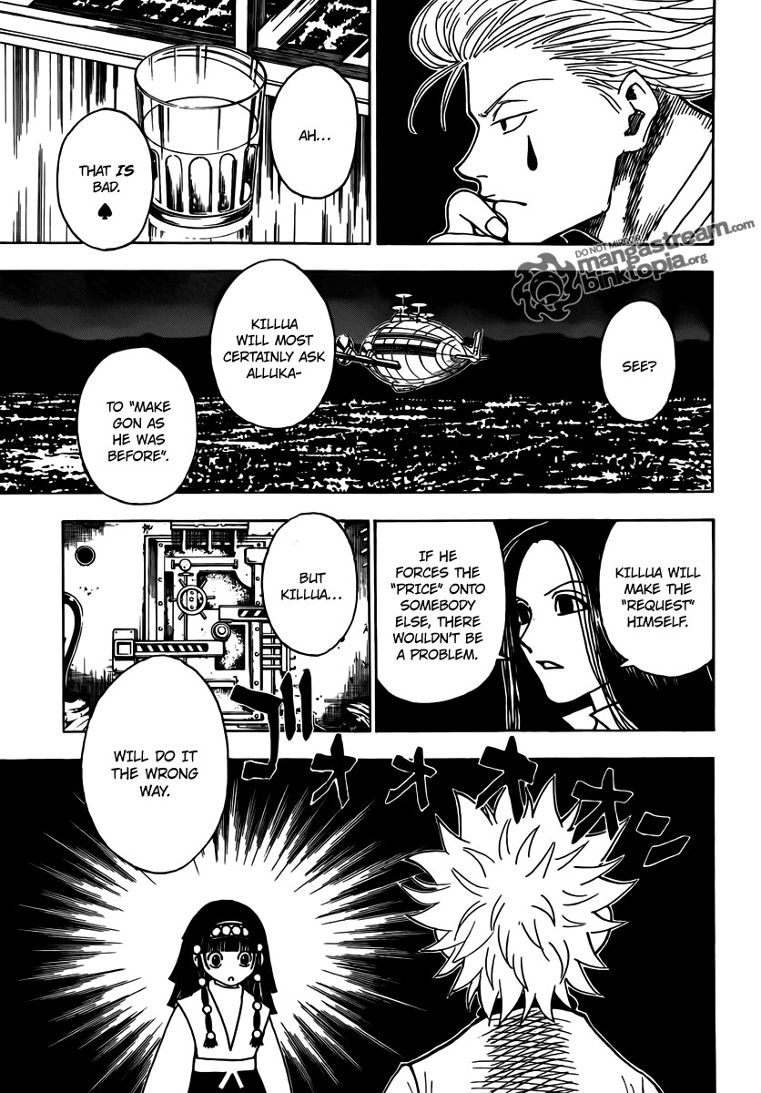 Hunter X Hunter Chapter 323 page 7 - Chapter 323: Job Offer