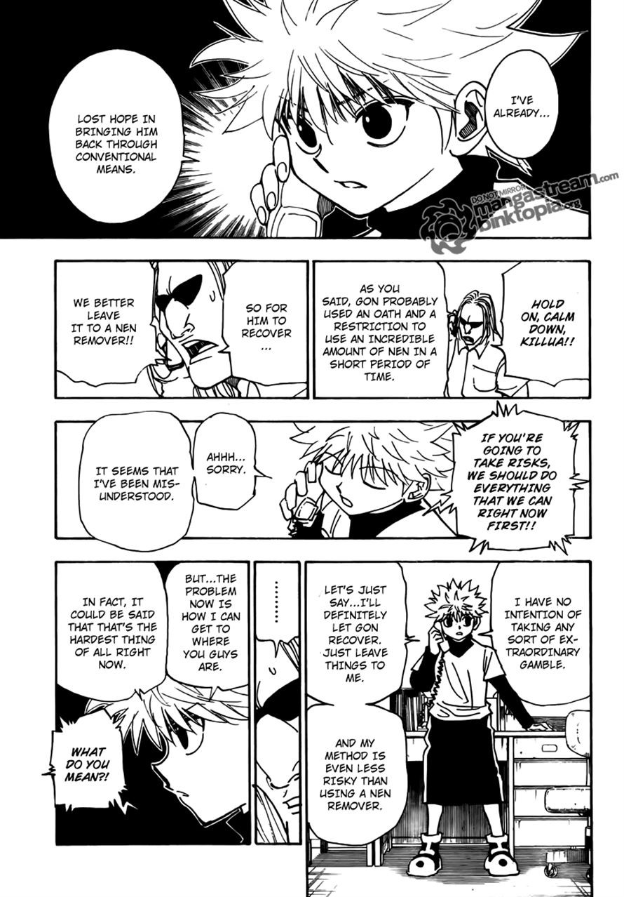 Hunter X Hunter Chapter 324 page 11 - Chapter 324: Butler