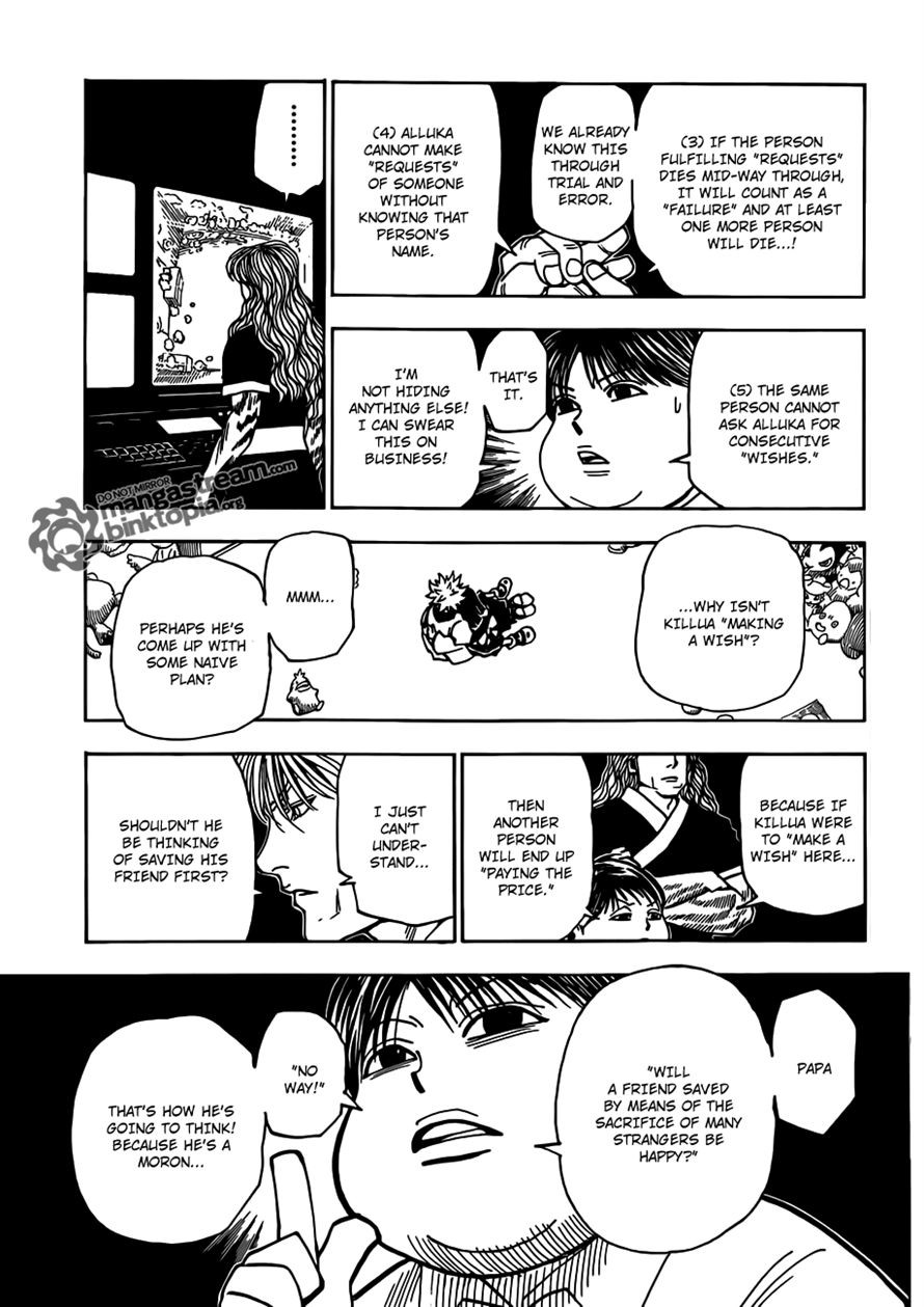 Hunter X Hunter Chapter 324 page 3 - Chapter 324: Butler