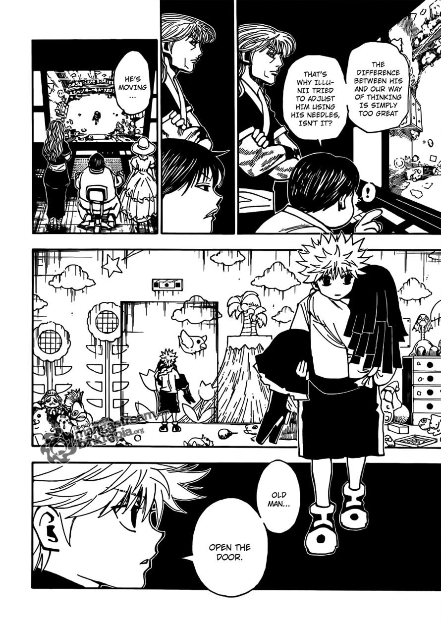 Hunter X Hunter Chapter 324 page 4 - Chapter 324: Butler