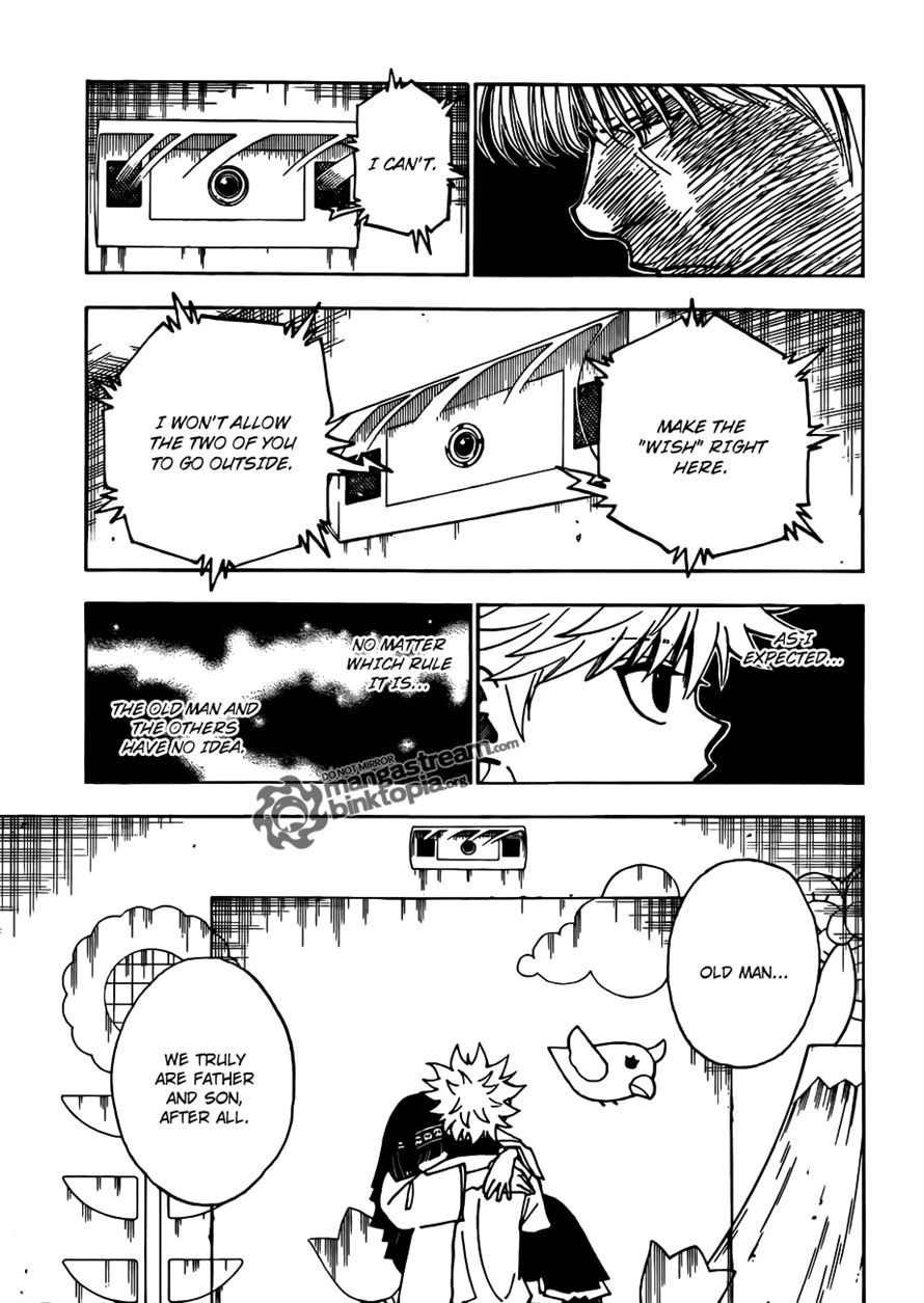 Hunter X Hunter Chapter 324 page 5 - Chapter 324: Butler