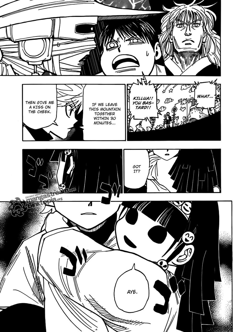 Hunter X Hunter Chapter 324 page 7 - Chapter 324: Butler
