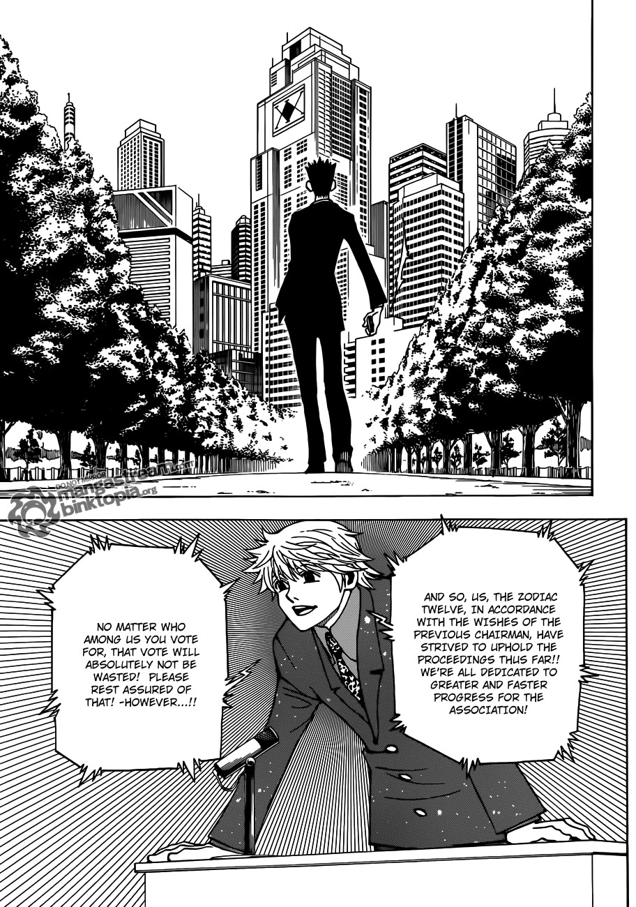 Hunter X Hunter Chapter 325 page 11 - Chapter 325: Joining the Fray