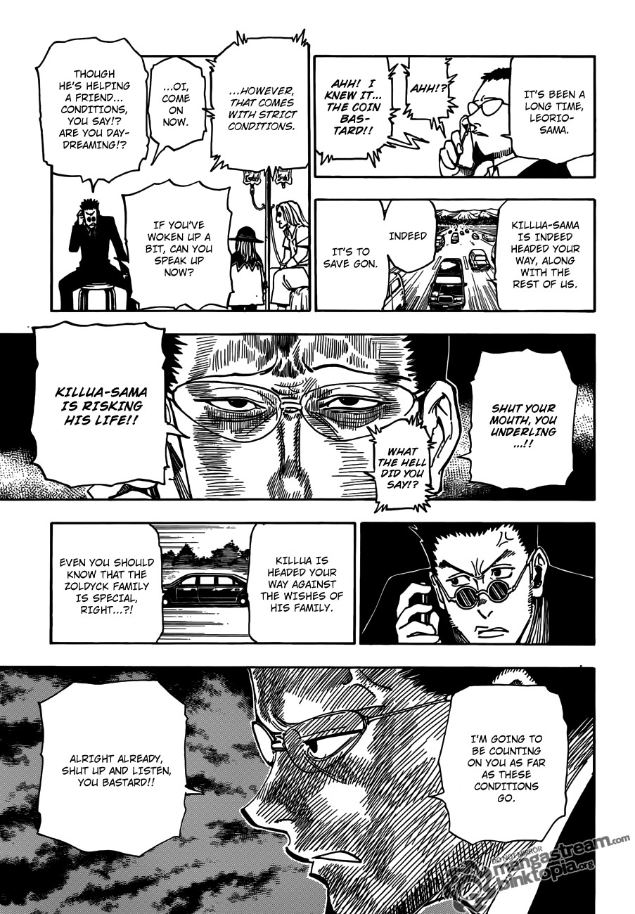 Hunter X Hunter Chapter 325 page 3 - Chapter 325: Joining the Fray