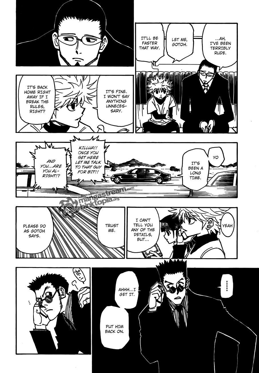 Hunter X Hunter Chapter 325 page 4 - Chapter 325: Joining the Fray