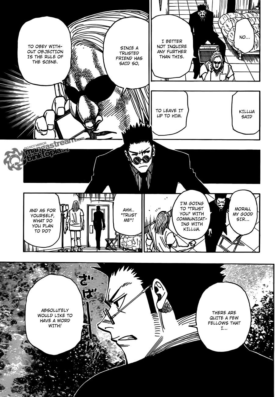 Hunter X Hunter Chapter 325 page 9 - Chapter 325: Joining the Fray
