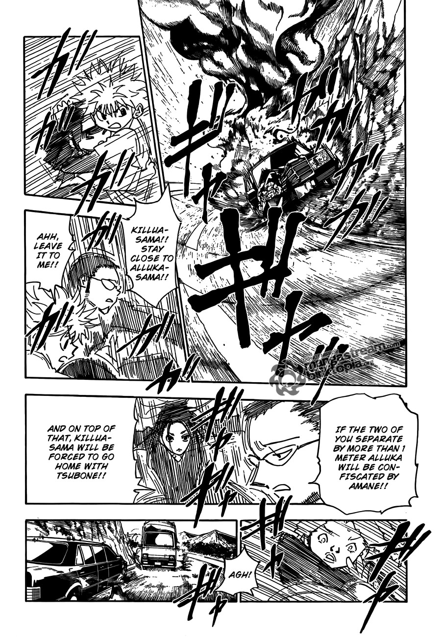 Hunter X Hunter Chapter 326 page 12 - Chapter 326: Open Hostilities
