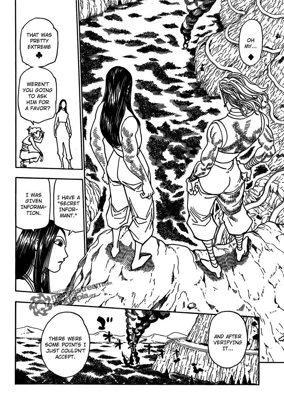 Hunter X Hunter Chapter 326 page 14 - Chapter 326: Open Hostilities