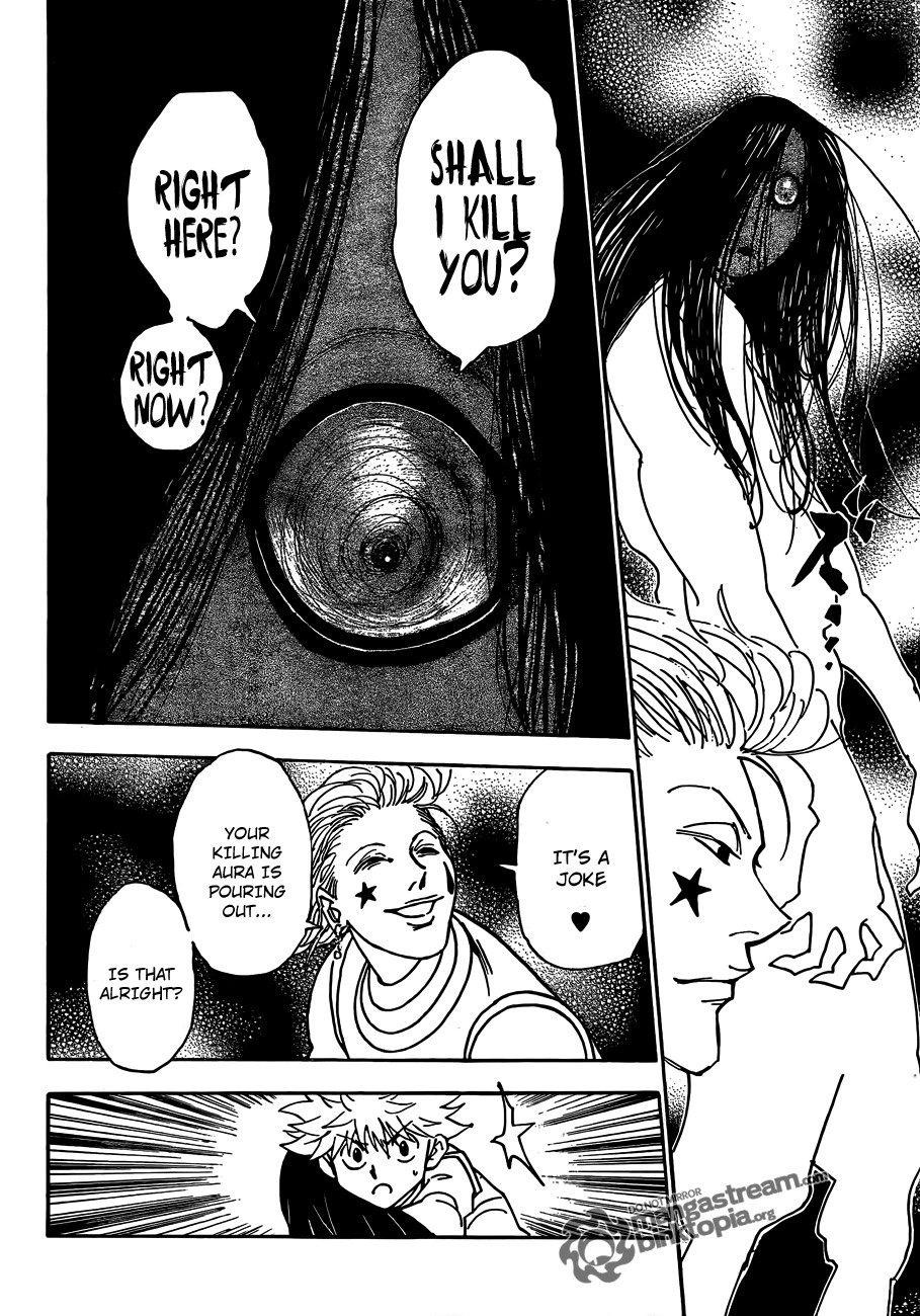 Hunter X Hunter Chapter 326 page 16 - Chapter 326: Open Hostilities