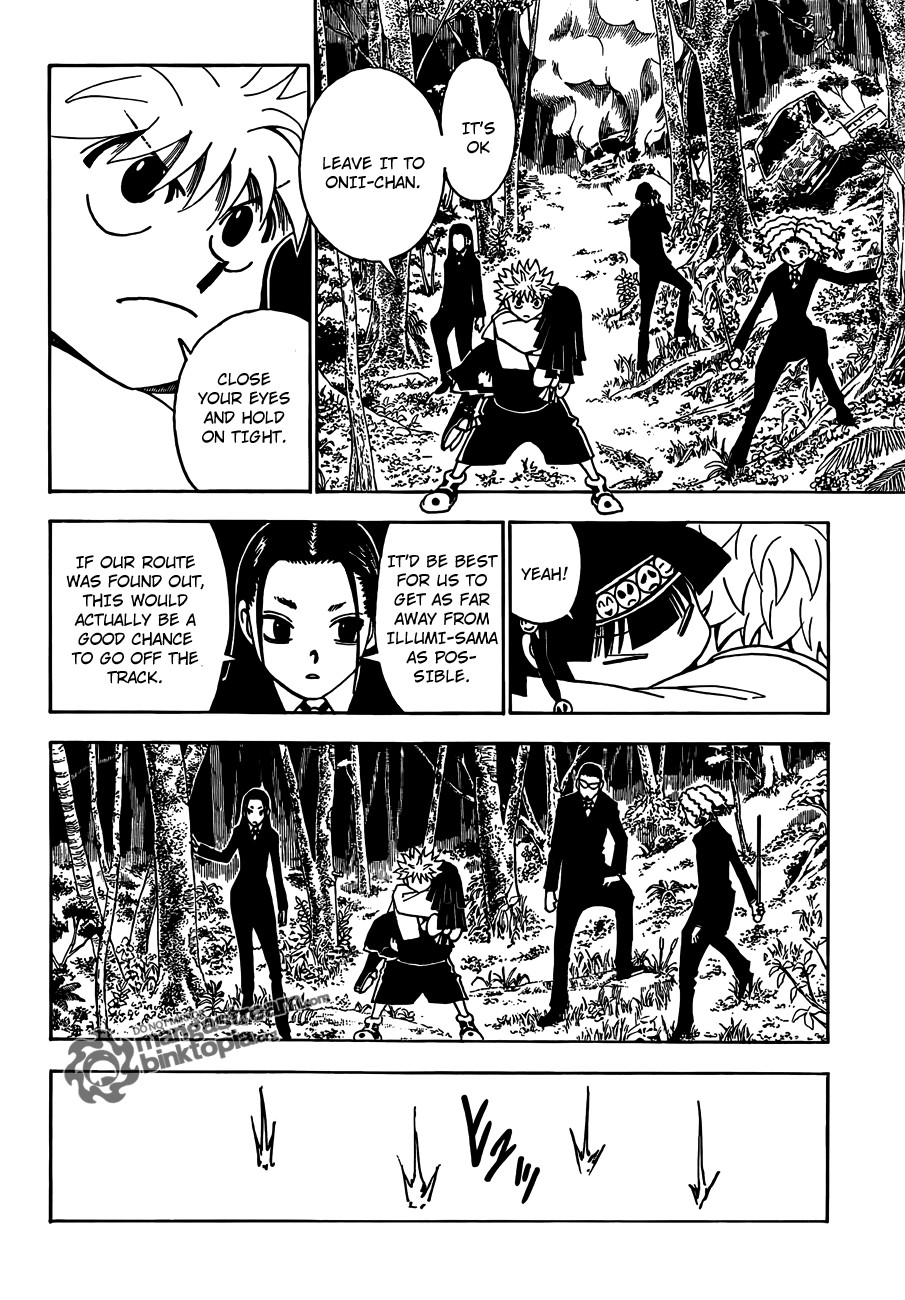 Hunter X Hunter Chapter 326 page 18 - Chapter 326: Open Hostilities